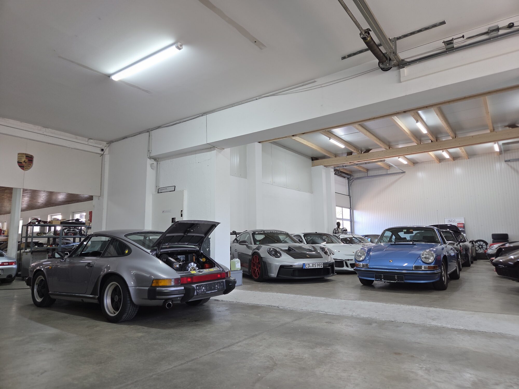 Porsche in der RTM-Motorsport Werkstatt